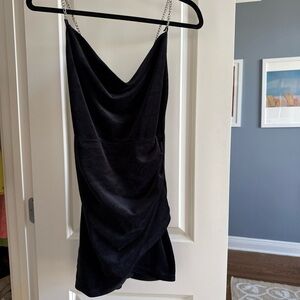 Piazza Italia Women’s Black Super Soft Stretch Polyester Dress Size L/XL